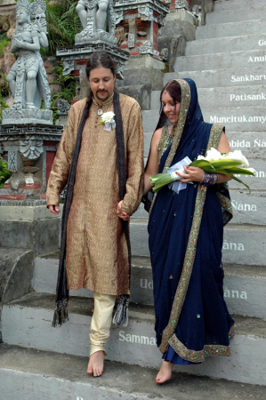 wedding in bali 2005
