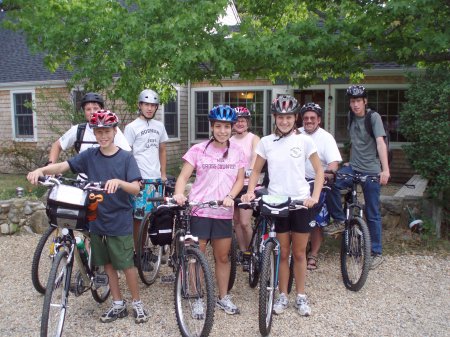 Aug. 2007 Cycling Retreat with Youth Group