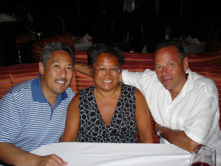 Renay, Pete (Spouse), and Mark (Brother)