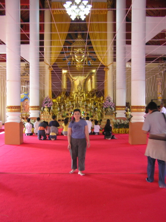 Praying in Chiang Mai