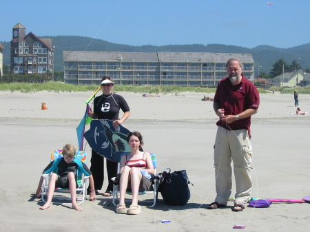 On The Beach - Seaside, OR.