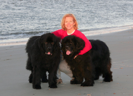 Me with my Big Babies Jack and Allie