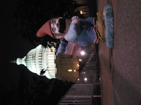 Kidnapped Gnome near Capital, Washington DC