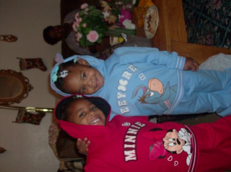 My youngest two daughters jada & kyla
