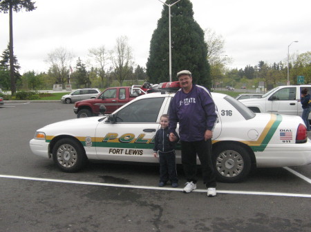 my grandson and i in fort lewis near seattle.