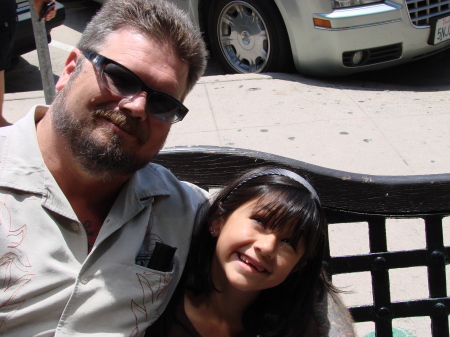 Me & My Grand daughter Selah at Marina Del Rey