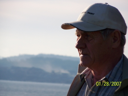 Hubby - taken at Saxe Point Park