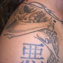 Left shoulder