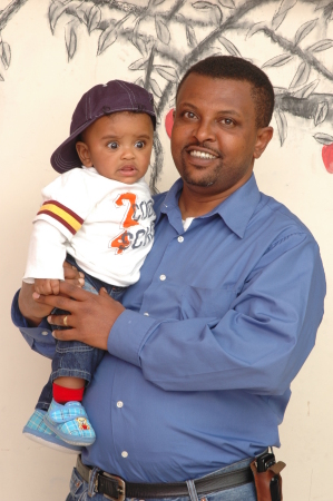 Me and my son Dawit