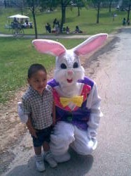 jose and easter bunny