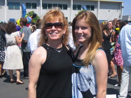 8th grade graduation of daughter Rachel 2008