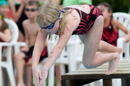 My daughter - Peyton - Olive Chapel Otters 2006