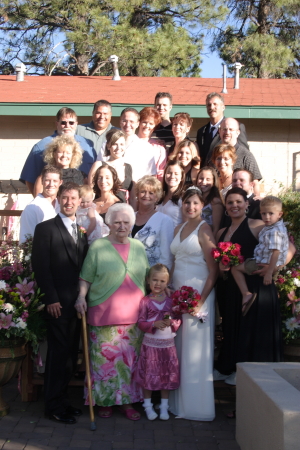  Some of the Cardelli Family at our daughter Shanna's wedding