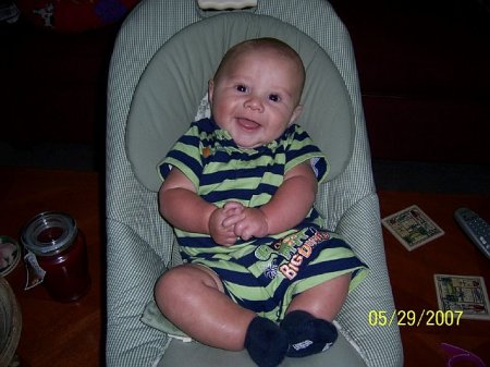 My son Mason 5 months old