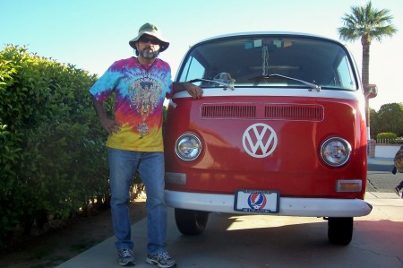 Me and Lucy, my '69 VW Bus