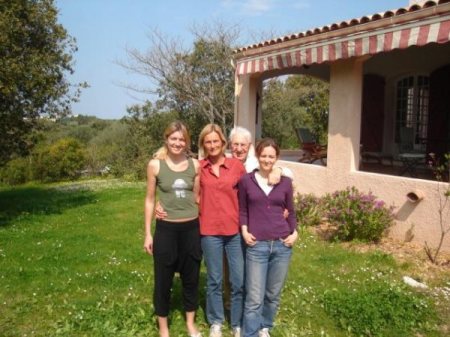 Serenella and Her Daughters; Husband.