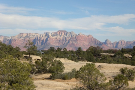 Zion from Gooseberry Mesa