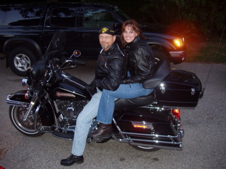 Kathy and I going for a ride