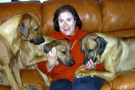 deb and the dogs