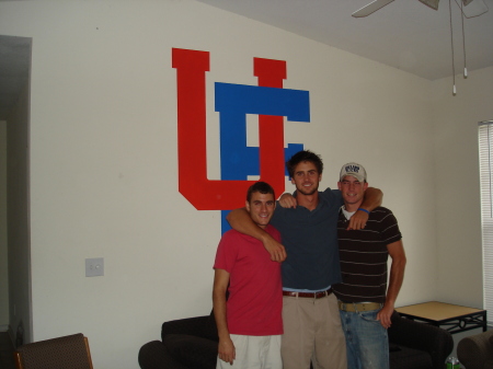 My oldest son (22) with his roommates