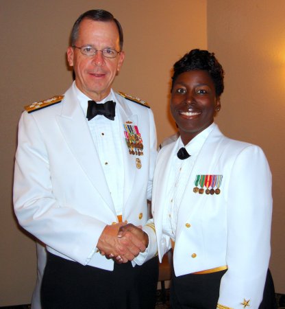 ADM Mullen and LCDR Murphy