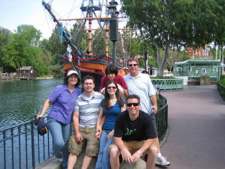 Irene and Family at Disneyland 5-07