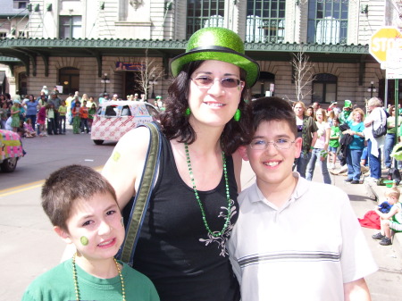 St Patty's Parade in downtown Denver 2007