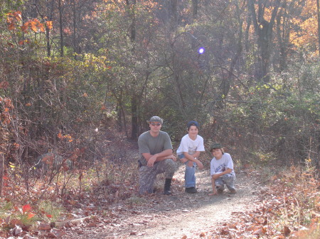 In between Hair Styles in the mountains