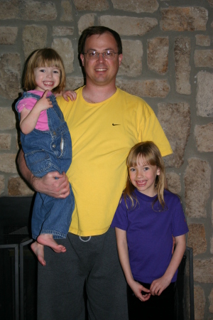 Husband and daughters