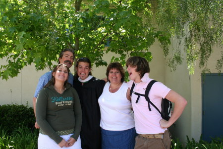 Andrew's graduation from Point Loma University