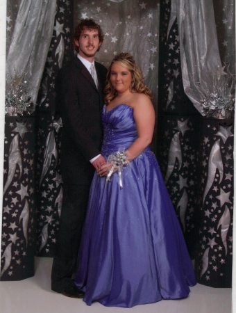 My youngest son and girlfriend at senior prom