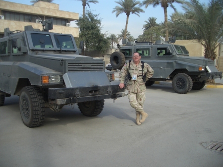 Dan's SUV in Iraq