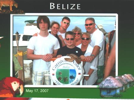 Going ashore in Belize