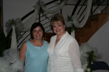 Me and Glenna at her wedding