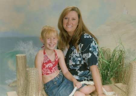 Me and Shawna, my 7 year old in July 2007