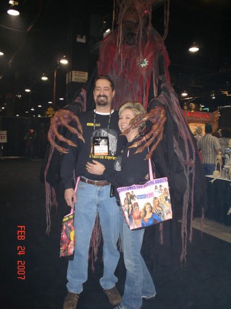 Jeff and Michelle at the Haunted House trade show in Chicago 2007