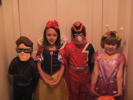 Our little Trick or Treaters
