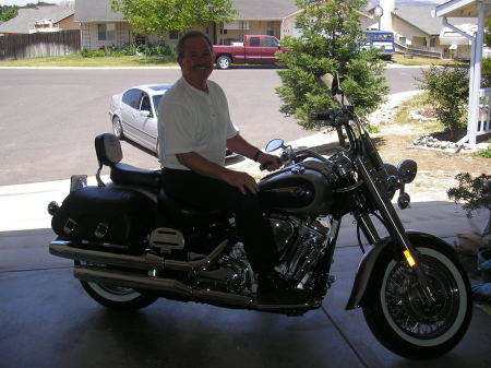 Me and my new motorcycle