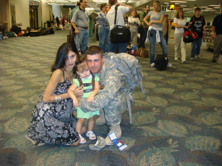 My Family at the airport