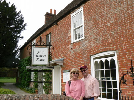 Jack & Sarah at Jane Austen's house