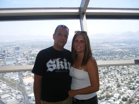The View from the Stratosphere in Las Vegas