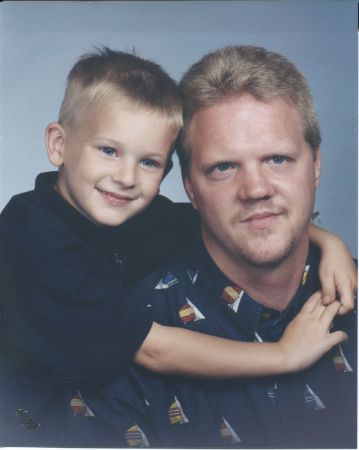 My son and I from 1996
