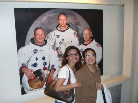 My Mom & I at NASA Space Center