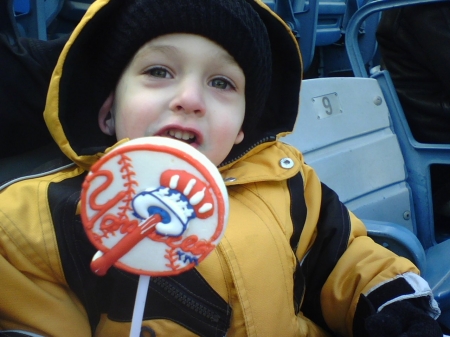 josh 1st yankee game ii