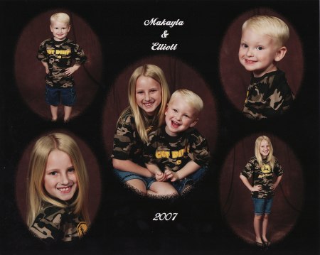 Makayla 9yrs old///Elliott 3yrs old