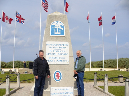 1st Engineer Special Brigade monument