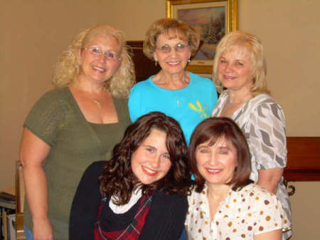 Myself, Mom, Cathie, Cecily & Karen