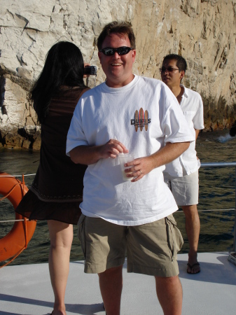 Cabo Sunset Cruise w/ Pina Colada - one of many that night!!!