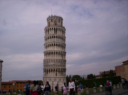 Me and the Leaning Tower of Pisa, Italy