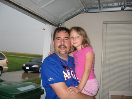 Husband Chuck & daughter Cassie